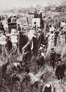 King George tiger hunting in Nepal
